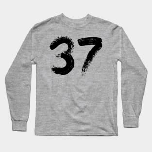 Number 37 Long Sleeve T-Shirt